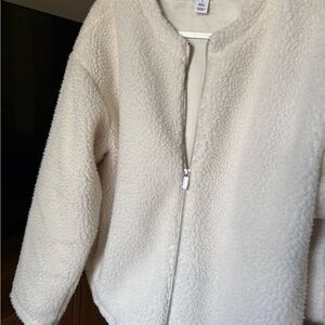 Calvin Klein Off-White Teddy Jacket
